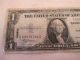 $1 1935 A Hawaii Silver Certificate Wwii Emergency Issue - Vg/f Small Size Notes photo 2