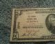 1929 $20 U.  S.  Twenty Dollar Aurora Nat.  Bank Aurora Il Low ' C ' Series No Holes Paper Money: US photo 1