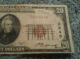 1929 $20 U.  S.  Twenty Dollar Aurora Nat.  Bank Aurora Il Low ' C ' Series No Holes Paper Money: US photo 2