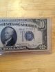 1934 D 10.  00 Blue Seal Silver Certificate B48275357a Small Size Notes photo 1