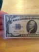 1934 D 10.  00 Blue Seal Silver Certificate B48275357a Small Size Notes photo 2