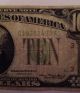 1934 B Series Federal Reserve Note - 10 Ten Dollar Bill - Green Seal Small Size Notes photo 2