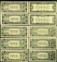 1928 To 1957 Silver Certificates 10 Total Small Size Notes photo 1
