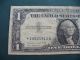 1957 A Star - 1 Dollar Silver Certificates.  Us Note Small Size Notes photo 1