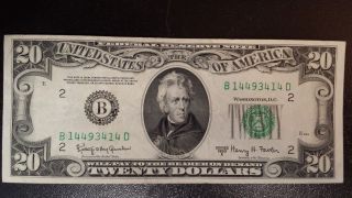 20 Dollar Bill 1950 E Series photo