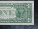 Usa $1 1995.  3rd Print Omitted Printed On Reverse Error Paper Money: US photo 3