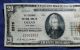 1929 $20 Ch 2376 Exchange National Bank Of Orlean York Scarce Currency Note Paper Money: US photo 2