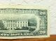 1995 Us $20.  00 Bill York Twenty Dollar Note Circulated B23632166b Small Size Notes photo 4