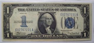 1934 Funny Back One Dollar United States Silver Certificate Sharp Xf,  Sh photo
