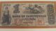 1855 $1 The Bank Of Fayetteville,  North Carolina Note - Civil War Era Paper Money: US photo 4