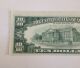 $10.  Dollar 1974 Offset Error Note Crisp Uncirculated B/g Paper Money: US photo 5