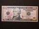 $10 Us Dollar Bank Note Combo Near Solid - Bookend - Radar Ml627777 - - A Small Size Notes photo 3