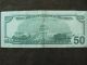 1996 $50 Dollar Bill,  Error Note,  Fifty Old U S Money Currency Low Serial Star Small Size Notes photo 1