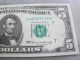 1969 $5.  00 Federal Reserve Note Crisp Unc. Small Size Notes photo 3