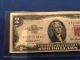 1953a Two Dollar ($2) Bill - Red Seal,  Dc Note - A53503138a Small Size Notes photo 1