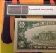 1934 $10 Federal Reserve Note Kc Pmg 35 Epq Fr 2005 - J (ja Block) Dark Green Small Size Notes photo 2