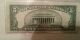 1934 A 5 Dollar Bill Silver Certificate Blue Seal,  A 1953b Red Seal Small Size Notes photo 1