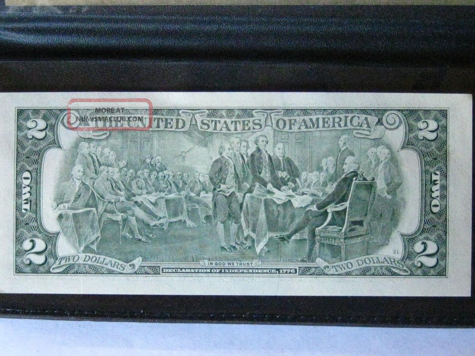 American Coin Treasures Two Dollar Bison Colorized Bill - Macy's