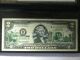 Commemorative Two Dollar Bill,  Thomas Jefferson,  With Case, Small Size Notes photo 4