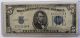 1934 - D.  $5 About Uncirculated.  Silver Certificate.  Currency.  Us Paper Money. Small Size Notes photo 2