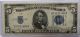 1934 - D.  $5 About Uncirculated.  Silver Certificate.  Currency.  Us Paper Money. Small Size Notes photo 4