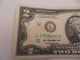 2009 Two Dollar $2 Bill Sds Small Size Notes photo 1