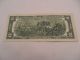 2009 Two Dollar $2 Bill Sds Small Size Notes photo 3