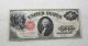 Series 1917 Large Size $1 Legal Tender Us Note Sawhorse Reverse Very Fine Fr 39 Large Size Notes photo 1