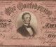 1864 $50 Dollar Bill Confederate States Currency Civil War Paper Money Au/unc Paper Money: US photo 6