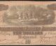 1864 $10 Dollar Bill Confederate Currency Csa Note Civil War Paper Money 46664 Paper Money: US photo 3