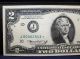 1976 $2 Frn Star Note.  J - 10 Kansas City District.  Only Two Folds Rare Small Size Notes photo 1
