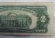 1928 G $2 Dollar Bill Note - Circulated Small Size Notes photo 5