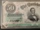 1863 Civil War $50 Dollar Csa Confederate T - 57 Pcgs 40 Ef Paper Money: US photo 2