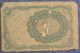 Series Of 1874 U.  S.  10 Ten Cents Meredith Fractional Note Bill Currency 0.  10 Paper Money: US photo 1