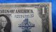 1923 $1 Dollar Silver Certificate Large Note Bill Large Size Notes photo 2
