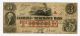 1852 $3 The Farmers And Merchants Bank - Memphis,  Tennessee Note Paper Money: US photo 1