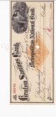 1882 Kenton Savings Bank,  Kenton,  Ohio 132 Years Old.  Boy/horse/dog Vignette Paper Money: US photo 2