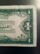 1928 B One Dollar Silver Certificate Funnyback Old Paper Money Currency Small Size Notes photo 5