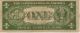 1935 - A $1 Hawaii Overprint,  Silver Certificate,  Medium Grade Note (p - 18) Small Size Notes photo 1