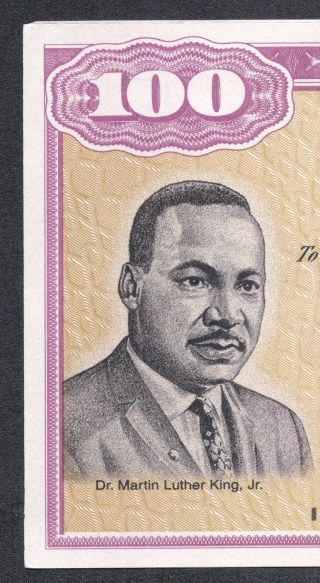United States Savings Bond $100.  00 Dr Martin Luther King,  Jr 02 2003 photo