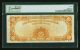 $10 1922 Gold Certificate Pmg Very Fine 20.  Fr.  1173 Speelman White Large Size Notes photo 1