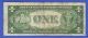 1935e Star Scarce $1 Blue Seal Usa Silver Certificate Old Paper Money Note Bill Small Size Notes photo 1