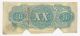 1863 T - 58 $20 The Confederate States Of America Note - Civil War Era Paper Money: US photo 1