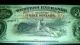 Crisp $3 Note W/ Indian & Buffalo 1857 Western Exchange Omaha City Cu Paper Money: US photo 1