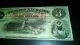 Crisp $3 Note W/ Indian & Buffalo 1857 Western Exchange Omaha City Cu Paper Money: US photo 3