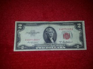 1953 Two Dollar Bill photo