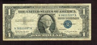 $1 1957 B Silver Certificate More Currency 4 photo