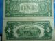1953c $2 Dollar Red Seal Plus 1957 One Dollar Silver Certificate Small Size Notes photo 1
