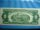 1953c $2 Dollar Red Seal Plus 1957 One Dollar Silver Certificate Small Size Notes photo 7