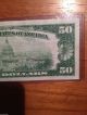 $50 Guardian National Bank Of Detroit National Currency Low Serial Number Paper Money: US photo 8